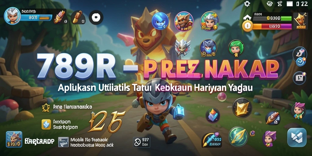 Tampilan antarmuka 789RP yang sederhana dan fungsional.