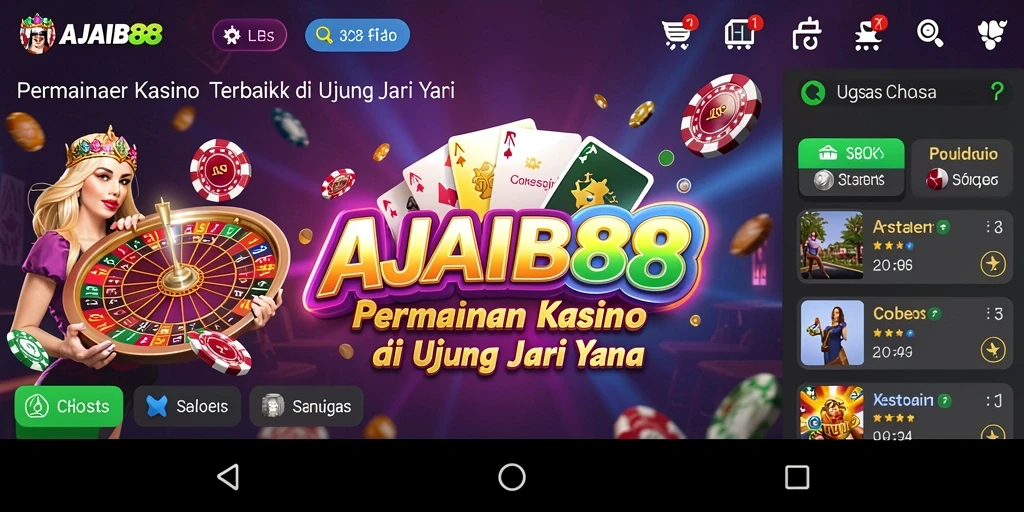 Screenshot gameplay AJAIB88 yang menarik dengan grafis memukau.