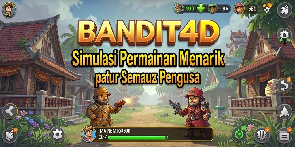 Tampilan gameplay menarik dari BANDIT4D dengan mesin slot yang beragam.