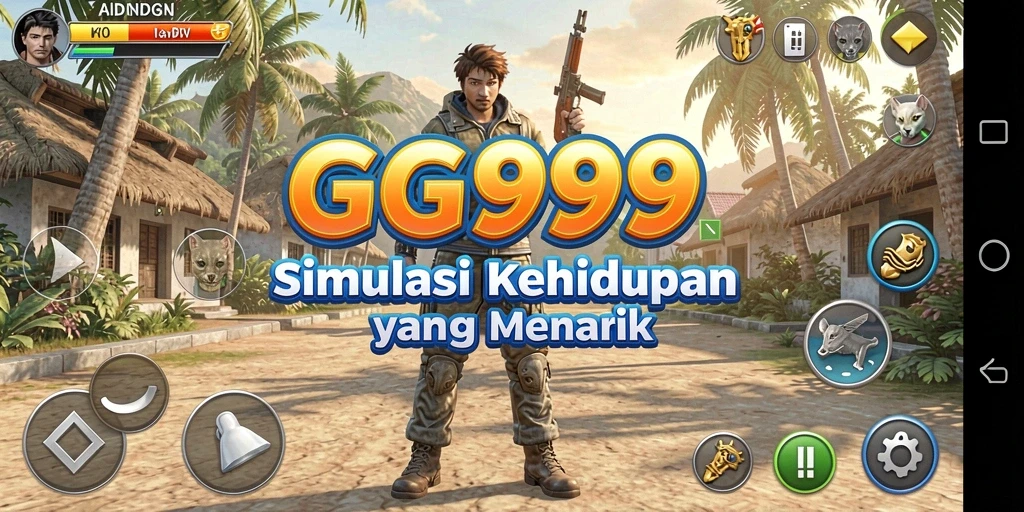 Tangkapan layar gameplay menarik dari GG999 saat menjelajahi dunia.