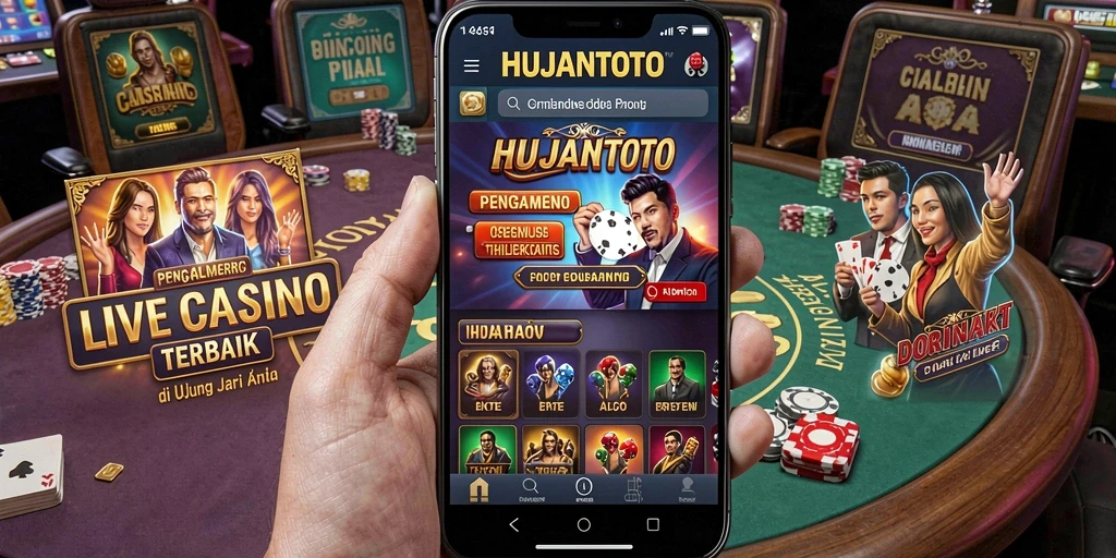 Gameplay HUJANTOTO dengan dealer langsung yang ramah dan profesional.