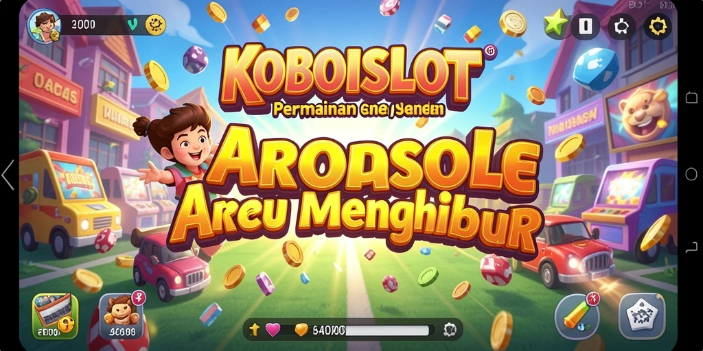 Tampilan seru dari gameplay KOBOISLOT yang menghibur.