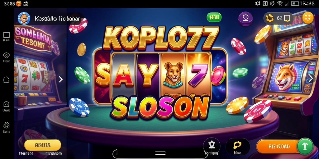 Tampilan gameplay seru KOPLO77 dengan grafik yang menawan.