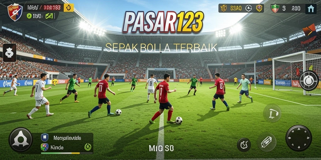 Screenshot gameplay PASAR123 menunjukkan aksi seru dan pertandingan yang mendebarkan.