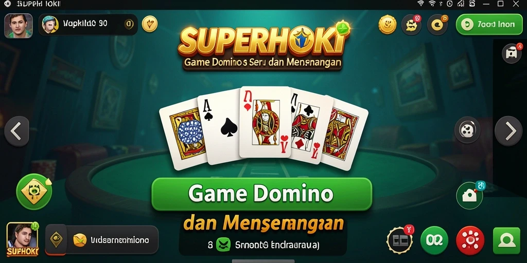 Gameplay seru dari SUPERHOKI dengan grafis menarik.