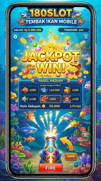 Tampilan antarmuka pengguna 180slot yang intuitif.